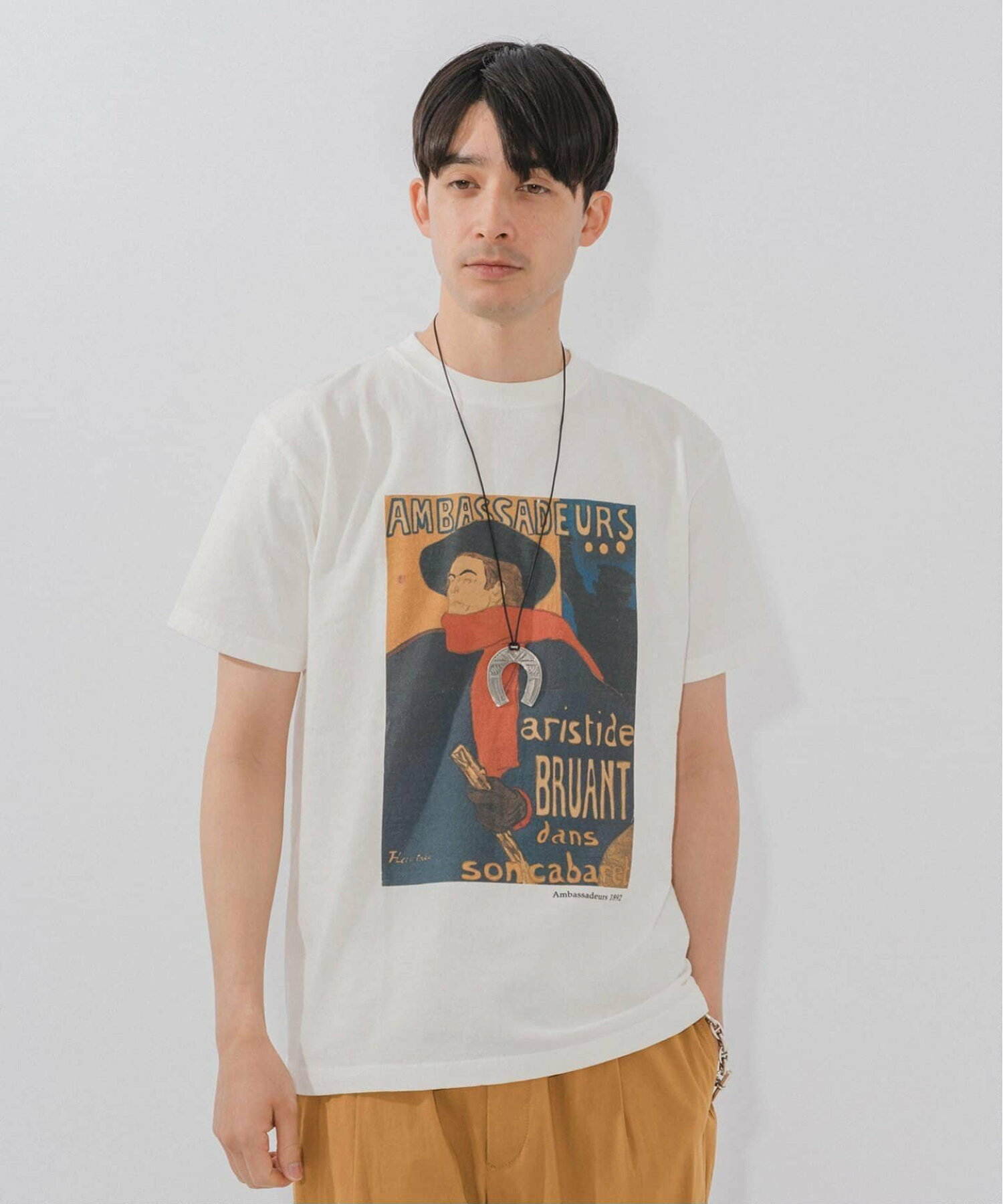 【Lautrec / ロートレック】別注アートプリント  Tシャツ